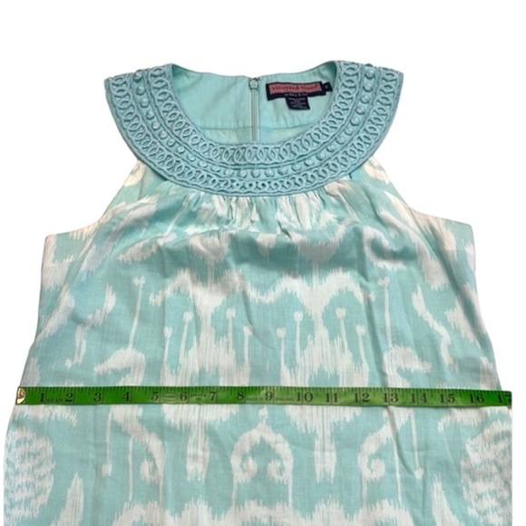 Vineyard Vines Sleeveless Floral Dress 6 Cocktail Summer Cotton - Picture 3 of 10